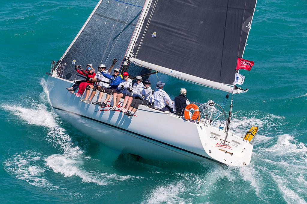 Euphoria Racer Cruiser division winner - 2017 Audi Hamilton Island Race Week photo copyright  Andrea Francolini Photography http://www.afrancolini.com/ taken at  and featuring the  class