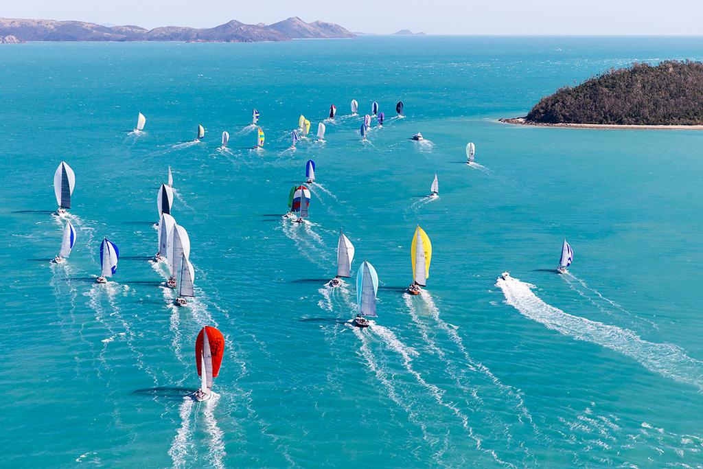 Fleet on the final day - 2017 Audi Hamilton Island Race Week photo copyright  Andrea Francolini Photography http://www.afrancolini.com/ taken at  and featuring the  class