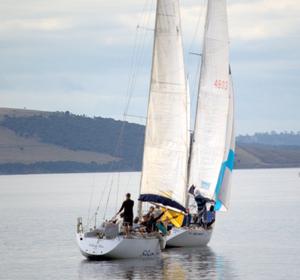 Silicon Ship and Madman’s Woodyard head down the Derwent – Combined Club Long Pennant Race photo copyright  Peter Campbell taken at  and featuring the  class