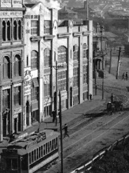 The original A.W Foster building still stands on the corner of Fanshawe and Wolfe Streets just back form the Viaduct Harbour, then waterfront edge in Auckland photo copyright Auckland Archives taken at Royal New Zealand Yacht Squadron and featuring the  class