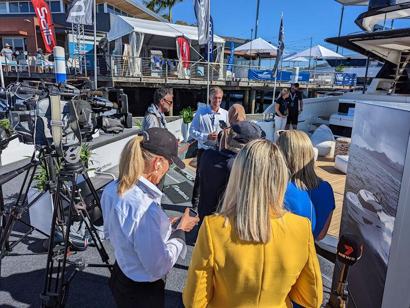 Out and about at the Sanctuary Cove International Boat Show - photo © Mark Jardine