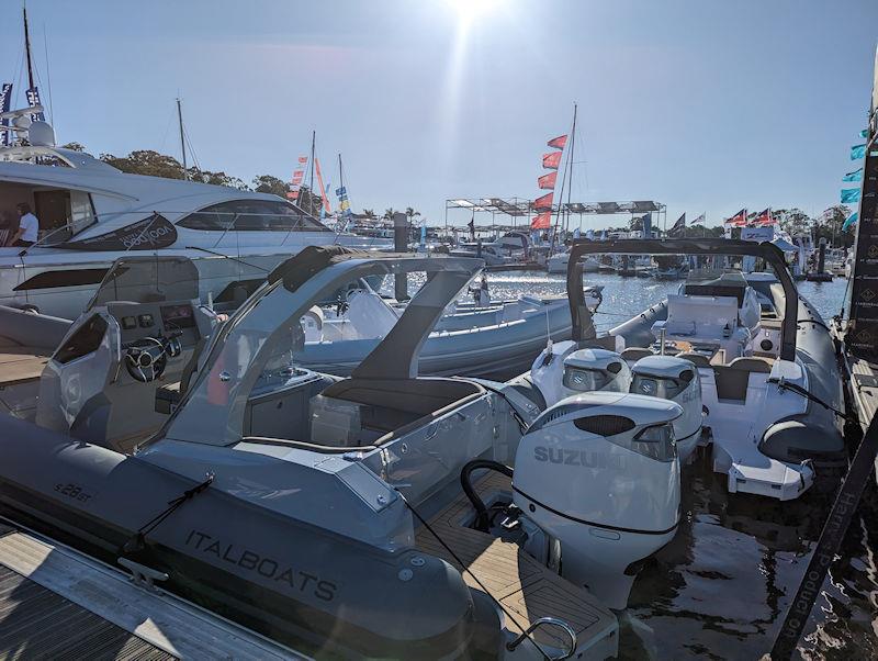 Out and about at the Sanctuary Cove International Boat Show photo copyright Mark Jardine taken at  and featuring the  class