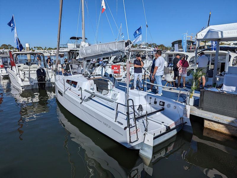 Out and about at the Sanctuary Cove International Boat Show photo copyright Mark Jardine taken at  and featuring the  class