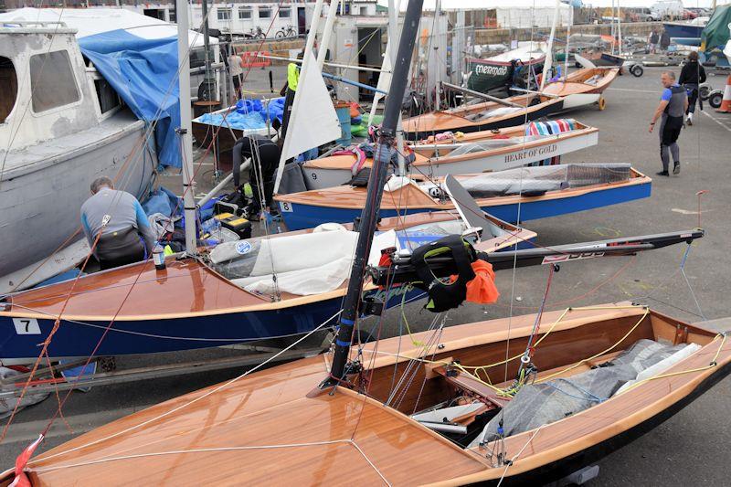 Stunning wooden Scorpions are still very much in contention against the latest FRP boats - the quality of the helming and crewing is far more a factor - photo © Dougal Henshall