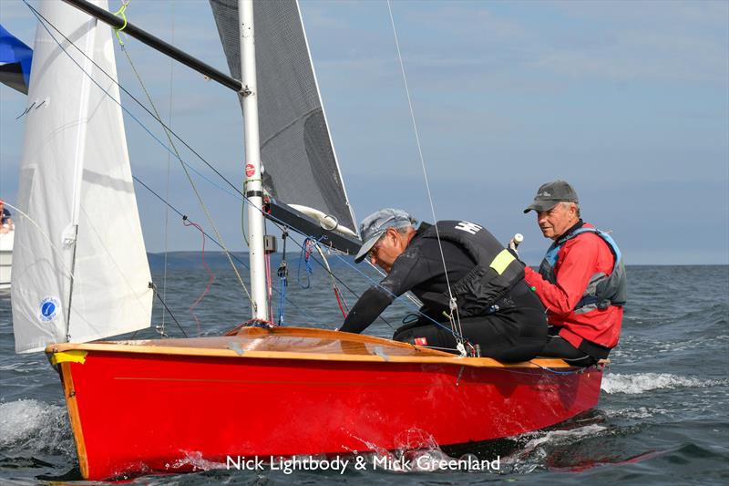 Nick Lightbody and Mick Greenland in the 2022 Scorpion Nationals at Looe photo copyright Lee Whitehead / www.photolounge.co.uk taken at Looe Sailing Club and featuring the Scorpion class