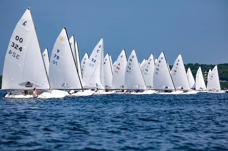 The Inland Championship 2018 photo copyright Melges / Hannah Lee Noll taken at Minnetonka Yacht Club and featuring the Scow class