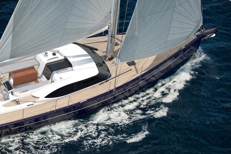 Oyster 495 under sail photo copyright Oyster Yachts taken at  and featuring the  class