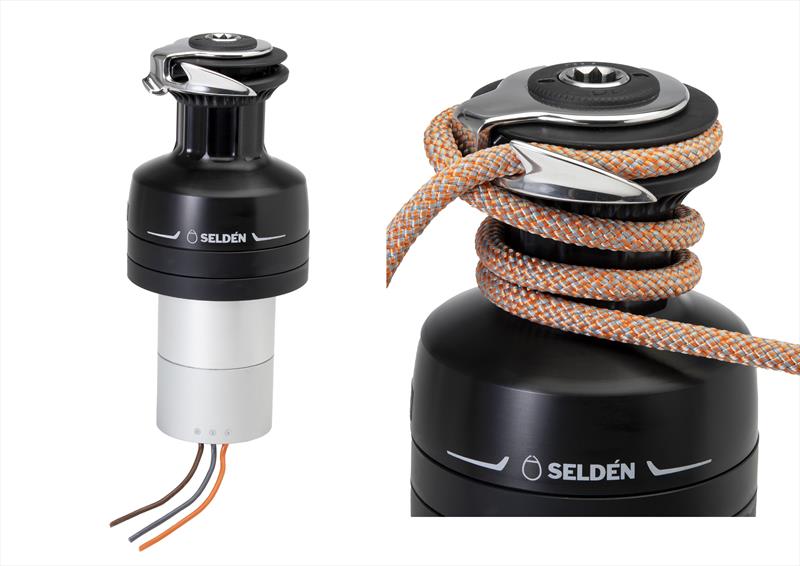 E40rev electric Reversible winch - photo © Seldén Mast