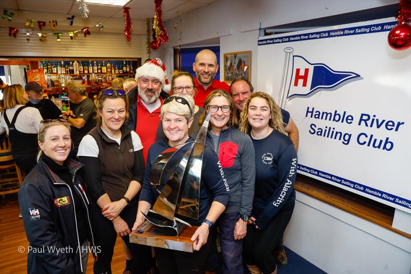 With Alacrity wins Yacht of The Series - Hamble Winter Series 2025 Race Week 8 - photo © Paul Wyeth / www.pwpictures.com