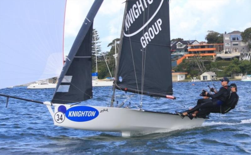 Beashel wins R7 and R8 - 2023 Zhik Combined High Schools Sailing Championships photo copyright Red Hot Shotz - Chris Munro taken at Belmont 16ft Sailing Club and featuring the 16ft Skiff class