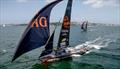 Rag and Famish Hotel heading for a 3m21s victory in Race 7 of the Winnings JJ Giltinan Championship © SailMedia