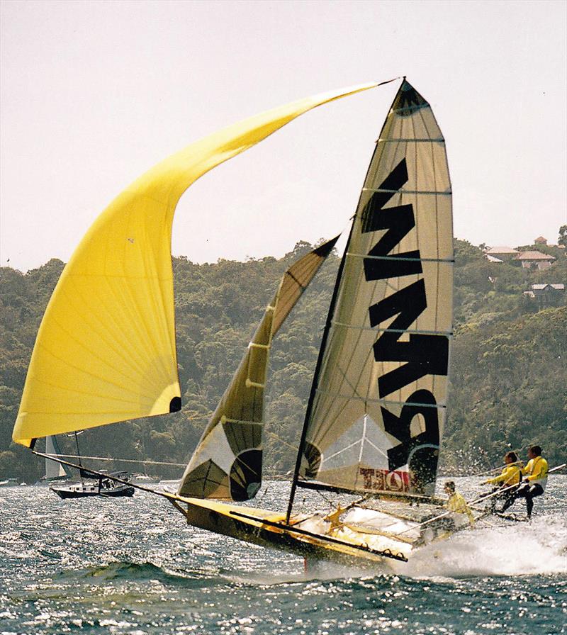 The British 18 Footer Challenge: 2004 Giltinan Champion RMW Marine photo copyright Frank Quealey taken at Australian 18 Footers League and featuring the 18ft Skiff class