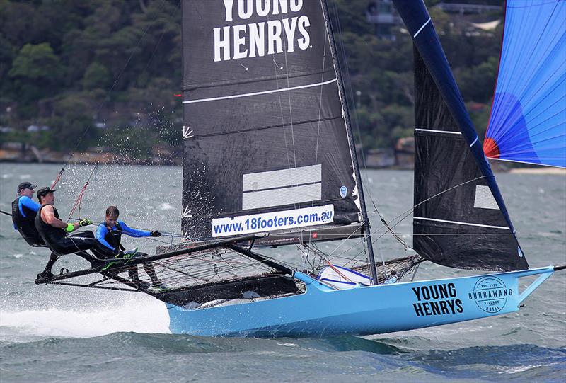 The new Burrawang-Young Henrys team should improve through the series photo copyright Frank Quealey taken at Australian 18 Footers League and featuring the 18ft Skiff class
