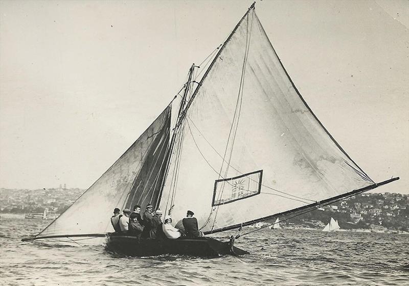 Queen of the Harbour (Miss Peggy Stewart) - 1931 (SFS) photo copyright Frank Quealey taken at Australian 18 Footers League and featuring the 18ft Skiff class