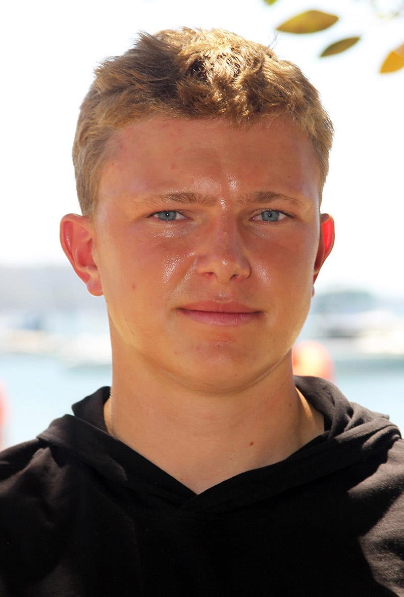 16-year-old Jacob Marks skippered The Oak Double Bay-4 Pines into 12th place overall - Winnings JJ Giltinan Championship photo copyright Frank Quealey taken at Australian 18 Footers League and featuring the 18ft Skiff class