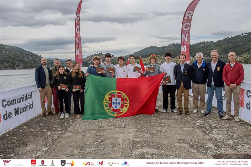 2025 European Youth Snipe Championship Prize giving - photo © Pep Portas / RCNM