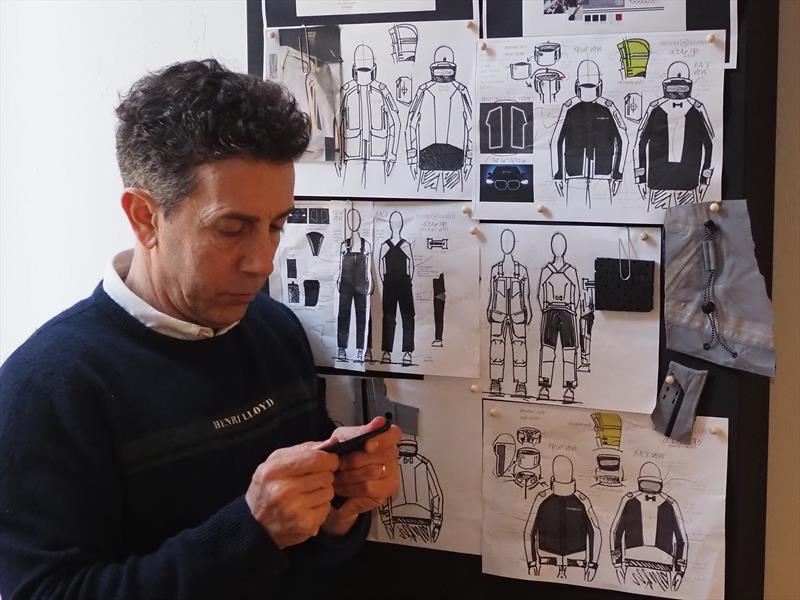 Matteo Alfieri is Henri-Lloyd's head of design - photo © Henri-Lloyd