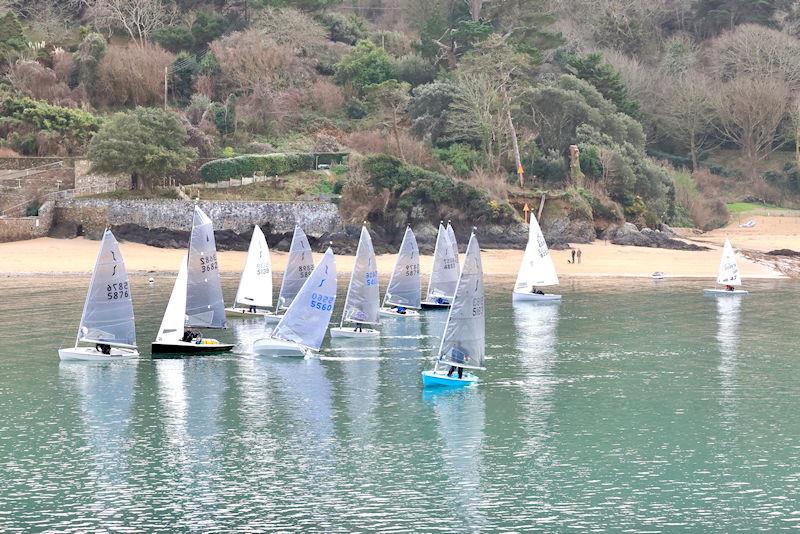 Salcombe Yacht Club Festive Series 2023/24 Race 2 photo copyright Lucy Burn taken at Salcombe Yacht Club and featuring the Solo class