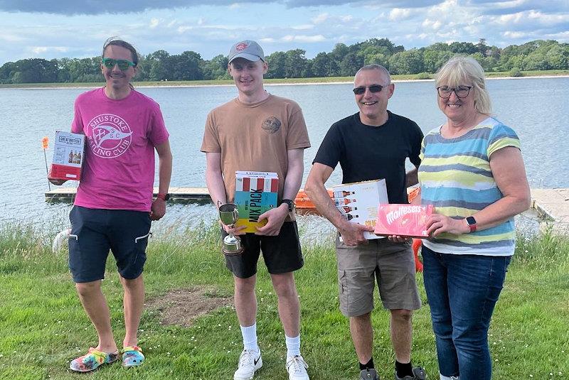Podium places and First Lady - Allen and CB Coverstore Solo class Midlands Area Open Meeting at Shustoke - photo © Lucinda Thornton
