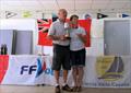 Bryan and Jenny Riley win the Squib inaugural European Cup at Lac de Cazaux, France © CVCL