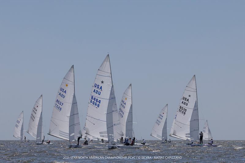 2025 Star North American Championship day 2 photo copyright Matias Capizzano / ISCYRA taken at Pass Christian Yacht Club and featuring the Star class