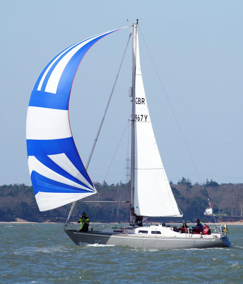 George Beevor's S&S Sagitta 35 'Ugly Duckling' photo copyright George Beevor taken at Junior Offshore Group and featuring the  class