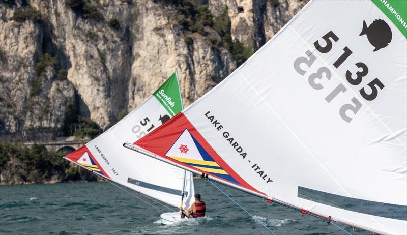 51st Sunfish World Championship photo copyright Elena Giolai taken at Fraglia Vela Riva and featuring the Sunfish class