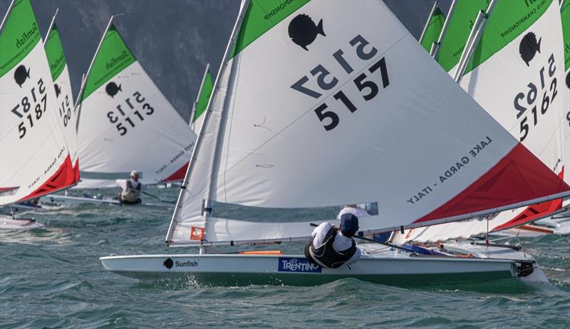 2022 Sunfish World Championship, day 1 - photo © Elena Giolai