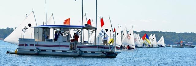 Racecourse action at the 2021 Sunfish Women's North Americans, at Columbia Yacht Club - photo © Mark Alexander 