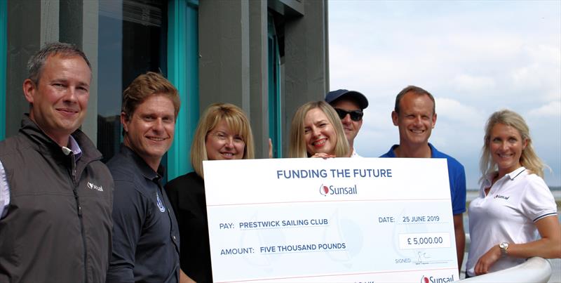Sunsail Funding the Future winners - photo © Pippa Treavett