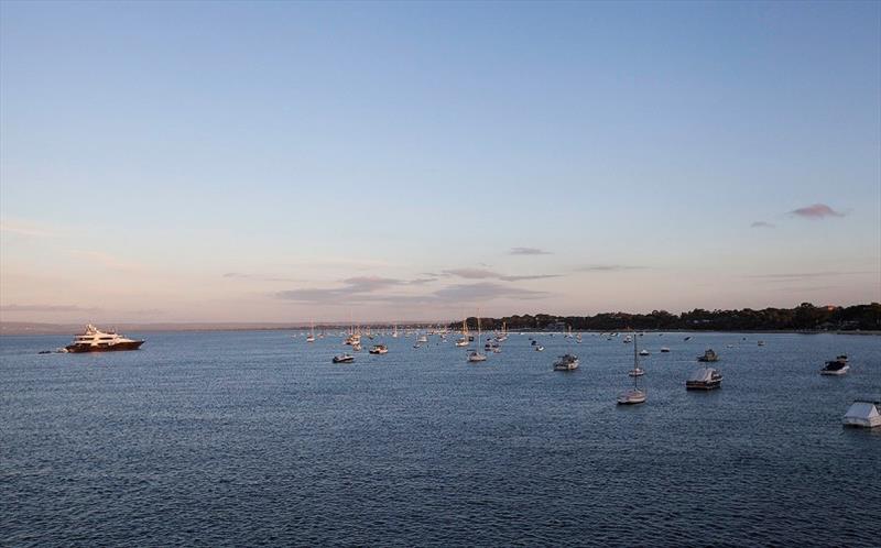 Glaze adjacent to the moorings at Sorrento  - photo © John Curnow