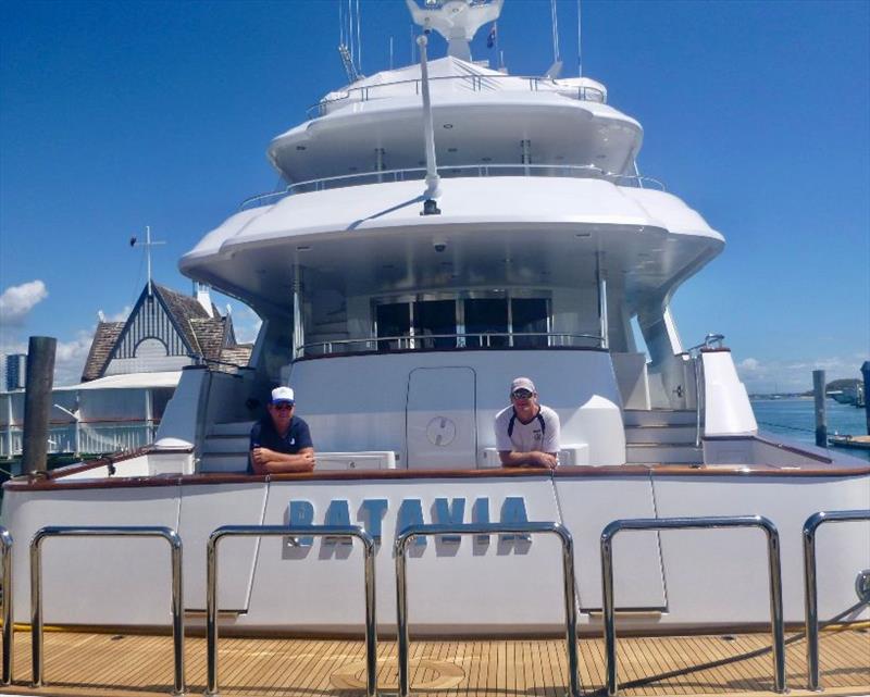 Rod Twitchin RTM marine and Captain Mark Clacher - photo © The Boat Works