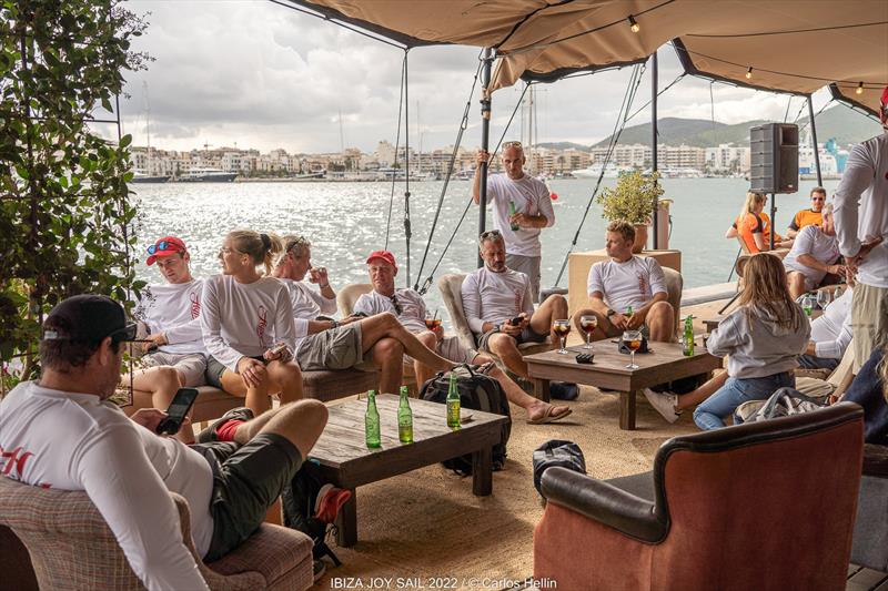 A relaxed atmosphere in a regatta that takes care of the water and land photo copyright Carlos Hellín taken at  and featuring the Superyacht class