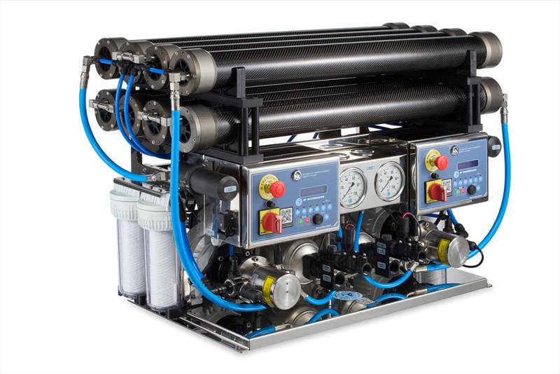 SC Double 880 desalinator with RP-Tronic - photo © HP Watermakers