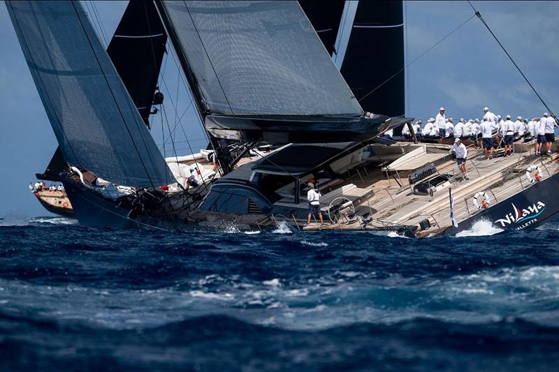 Nilaya: Winner of Race 3 and third overall in ‘Les Gazelles' class - St. Barths Bucket 2024 photo copyright Cory Silken taken at  and featuring the Superyacht class