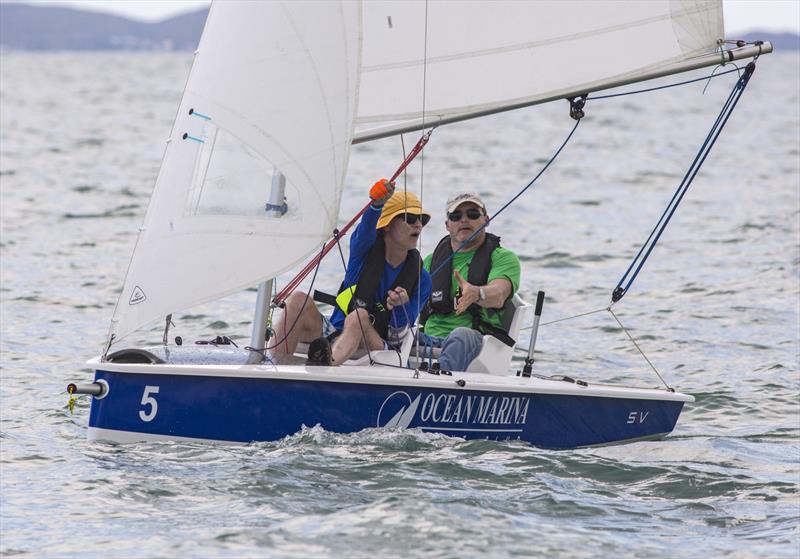 Disabled Sailing Thailand - sailing S\V14s at Top of the Gulf Regatta photo copyright Guy Nowell taken at Ocean Marina Yacht Club and featuring the SV14 class