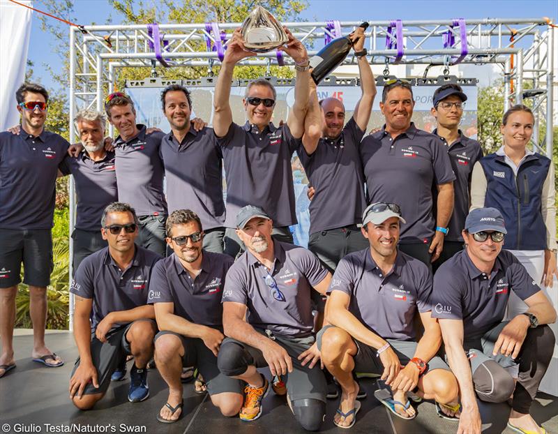 Prizegiving - The Nations Trophy Mediterranean League 2019 photo copyright Giulio Testa taken at Club Nautico Scarlino and featuring the Swan class