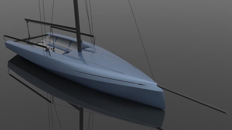ClubSwan 28 rendering photo copyright Nautor's Swan taken at  and featuring the Swan class