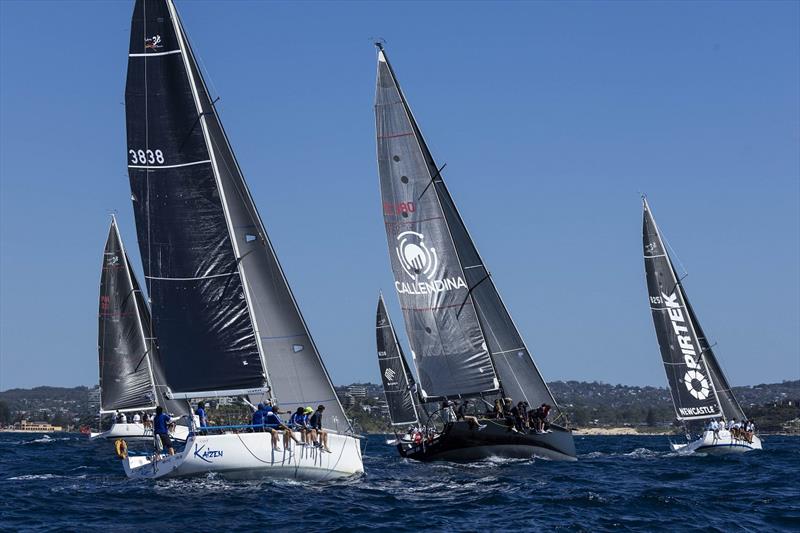 Sydney 38s on the fast track - 2023 Sydney 38 One Design NSW Championship photo copyright Andrea Francolini / MHYC taken at Middle Harbour Yacht Club and featuring the Sydney 38 class