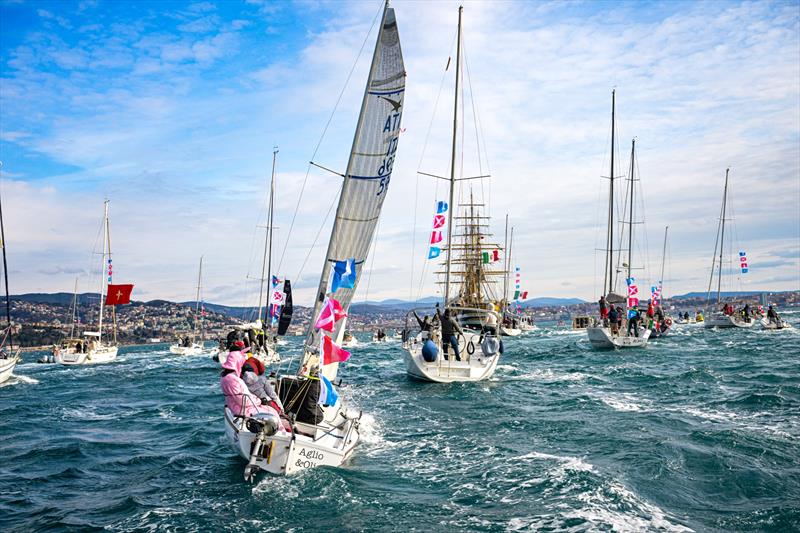 Barcolana Special Edition: Trieste and Barcolana's grand welcome to Nave Vespucci - photo © Barcolana