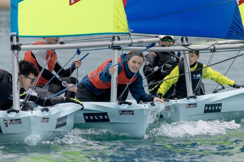 Boase Cohn & Collins Interschools Sailing Festival 2024 photo copyright RHKYC / Guy Nowell taken at Royal Hong Kong Yacht Club and featuring the Team Racing class