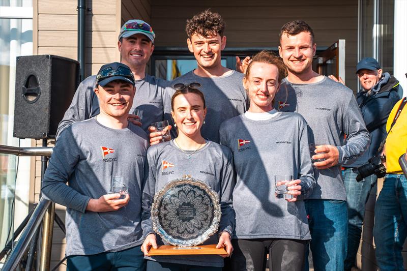 Runners up, George Jesters, Ireland - 76th Wilson Trophy at West Kirby photo copyright Dan Booth taken at West Kirby Sailing Club and featuring the Team Racing class