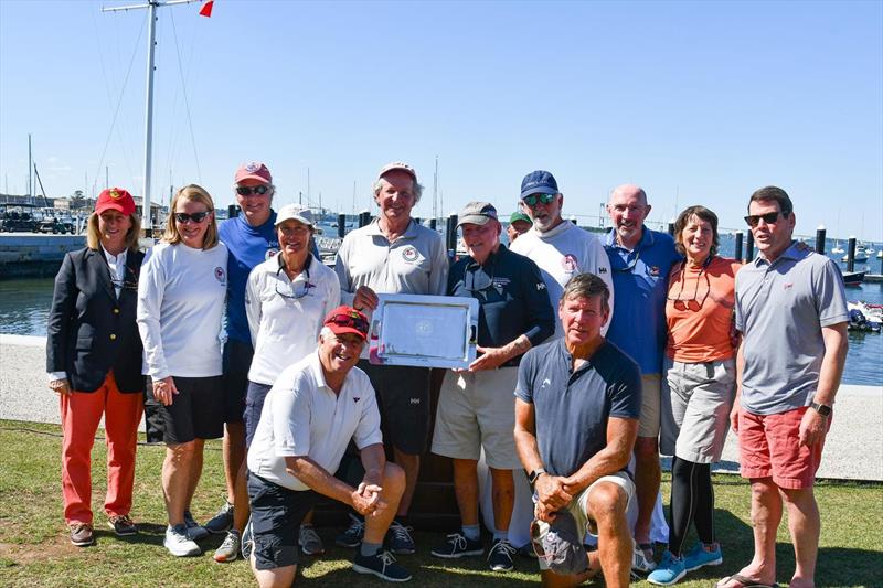 2025 New York Yacht Club Great Grandmasters Team Race Champions: New York Yacht Club photo copyright Julia Boron / New York Yacht Club taken at New York Yacht Club and featuring the Team Racing class