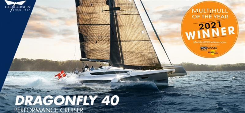 Dragonfly 40 wins Multihull of the Year 2021 - photo © Dragonfly