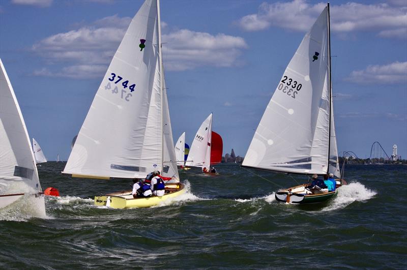The Thistle class, which has more than 50 active fleets across the US, worked with Sailors for the Sea to develop and pilot the Clean Class initiative - photo © Thistle Class
