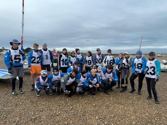 ITCA East Region Topper Travellers at Brancaster Staithe - Pre-racing photo copyright Anna Jakob taken at Brancaster Staithe Sailing Club and featuring the Topper class