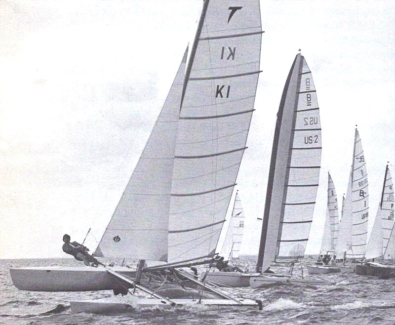 I recently asked Bob about his and Reg White's preparations ahead of them sailing Tornado at the IYRU Two-man Cat Trials, but the question rather amused him! photo copyright Sturton / Fisher taken at Catamaran Yacht Club and featuring the Tornado class