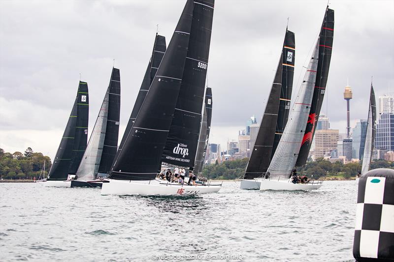 Pallas Capital Gold Cup Act 1 photo copyright Nic Douglass for @sailorgirlHQ taken at Cruising Yacht Club of Australia and featuring the TP52 class