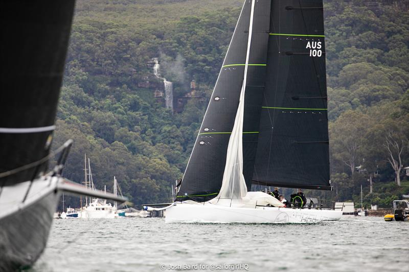 Waterfalls and Racing at TP52 Pallas Capital Gold Cup 2025 Act 4 - photo © Josh Baird for @sailorgirlhq