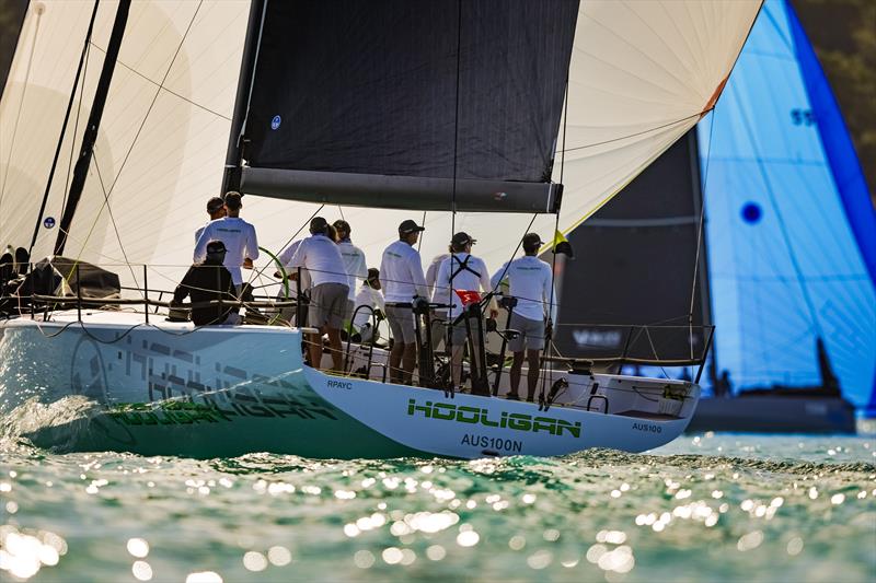 Hooligan at Hamilton Island Race Week photo copyright Nic Douglass for @sailorgirlhq taken at Hamilton Island Yacht Club and featuring the TP52 class